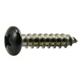 Midwest Fastener Sheet Metal Screw, #8 x 3/4 in, Painted 18-8 Stainless Steel Pan Head Phillips Drive, 100 PK 09095